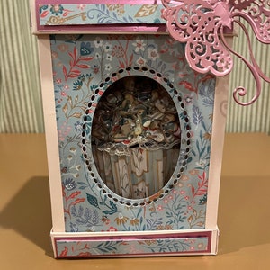 Cupcake Gift Box, Paper Cupcake Box, Paper Cupcake and Holder