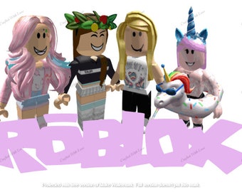 Roblox Girl Etsy - roblox girls pictures with no face