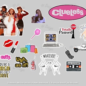 Clueless Film PNG Digital Download