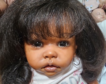 Reborn African American Toddler Doll: Tippi by Linda Murray, 27 Inch