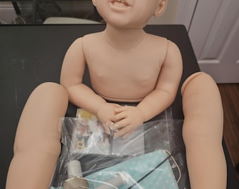 Limited Edition (#14 of 550), 29 Inch Mia Reborn Toddler Kit by Sigrid  Bock