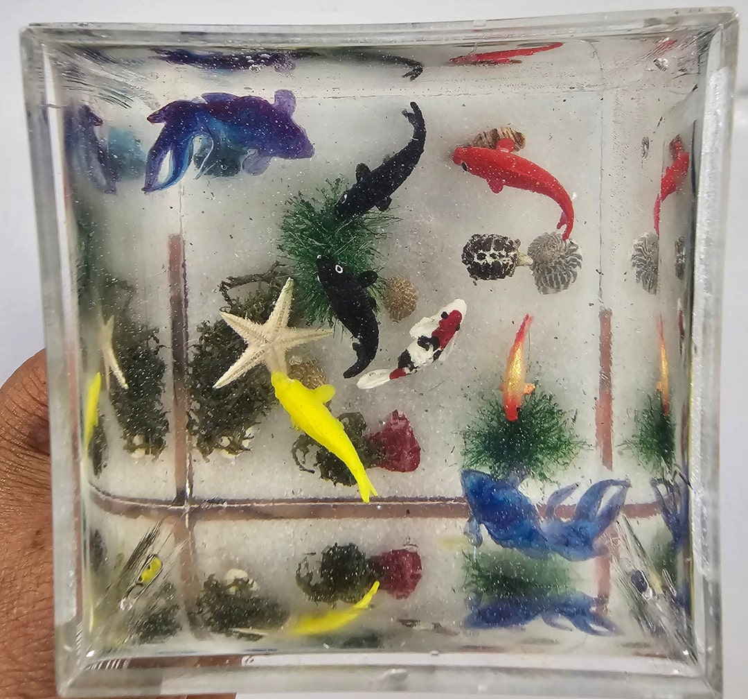 Sample Resin Fish Table Resin Fish Aquarium - Etsy