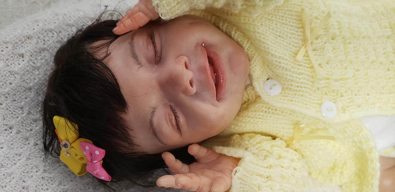 Reborn Baby April (Sold out kit and Sculpt by Joanna Kazmierczak)
