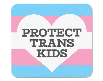 Protect Trans Kids Sticker FREE SHIPPING | LGBTQ Support Trans Youth Sticker | Trans Ally Transgender Rights | Waterproof Vinyl Sticker