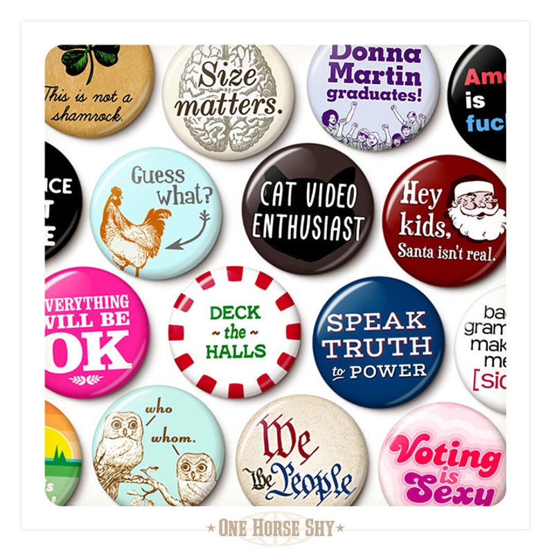 discount buttons bulk