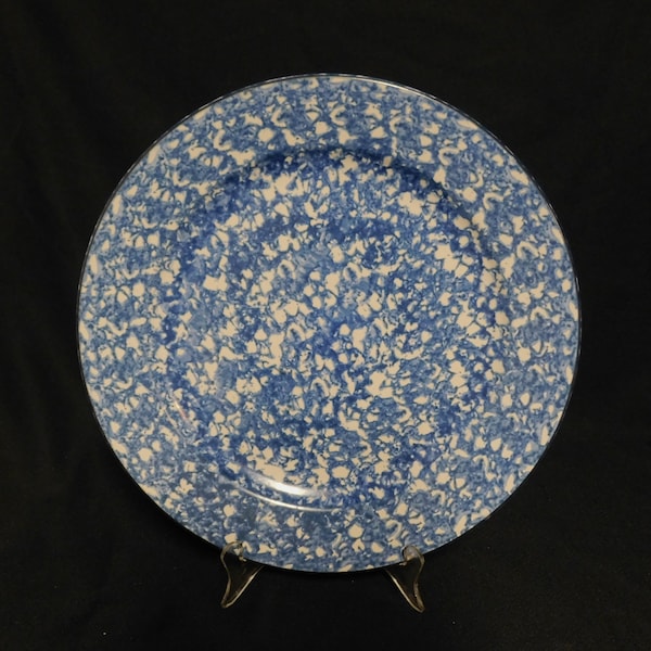 Stangl TOWN & COUNTRY Blue Round Chop Platter 12 1/4"