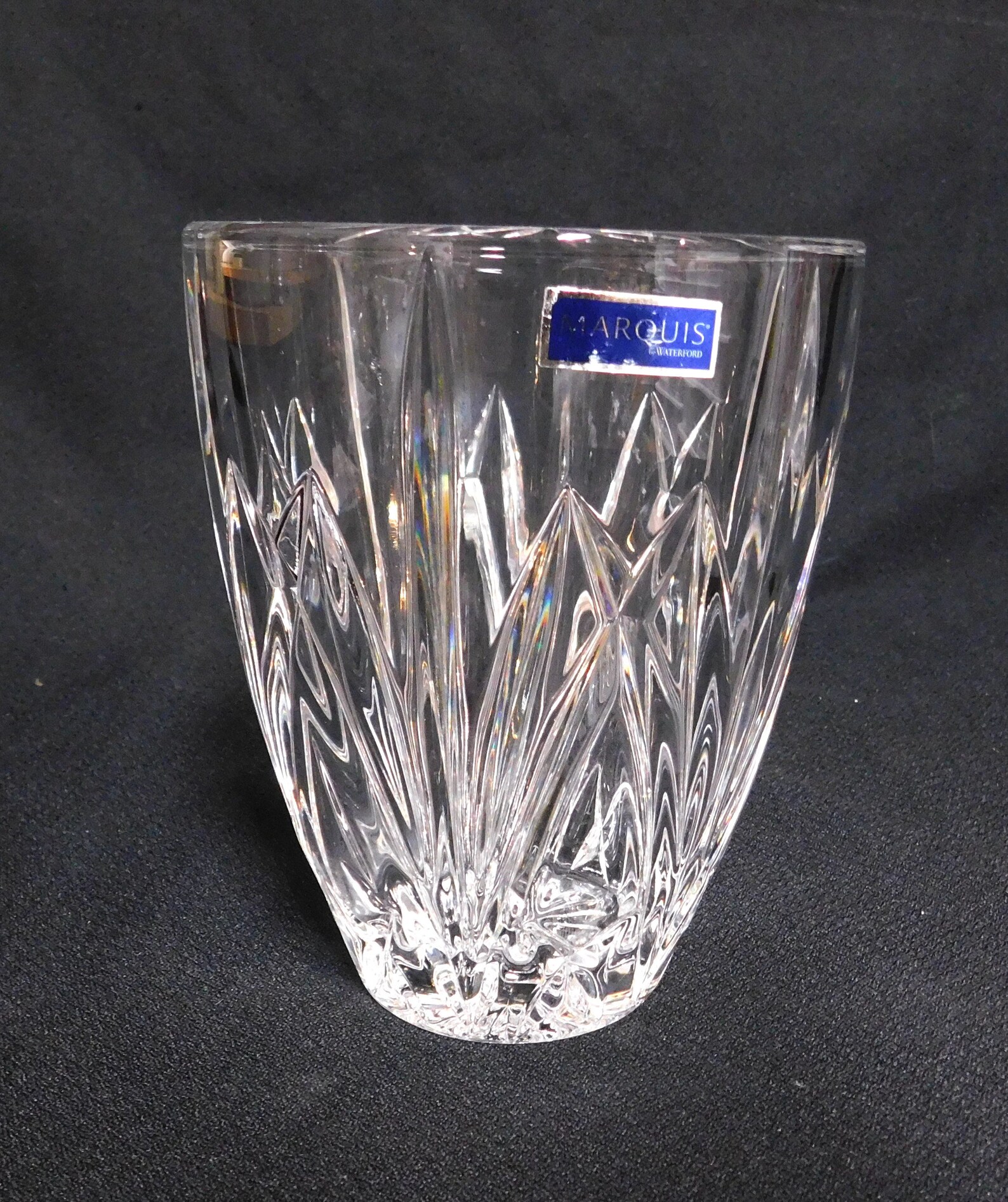 Waterford Crystal BROOKSIDE Hurricane Vase 5 1/2 Etsy