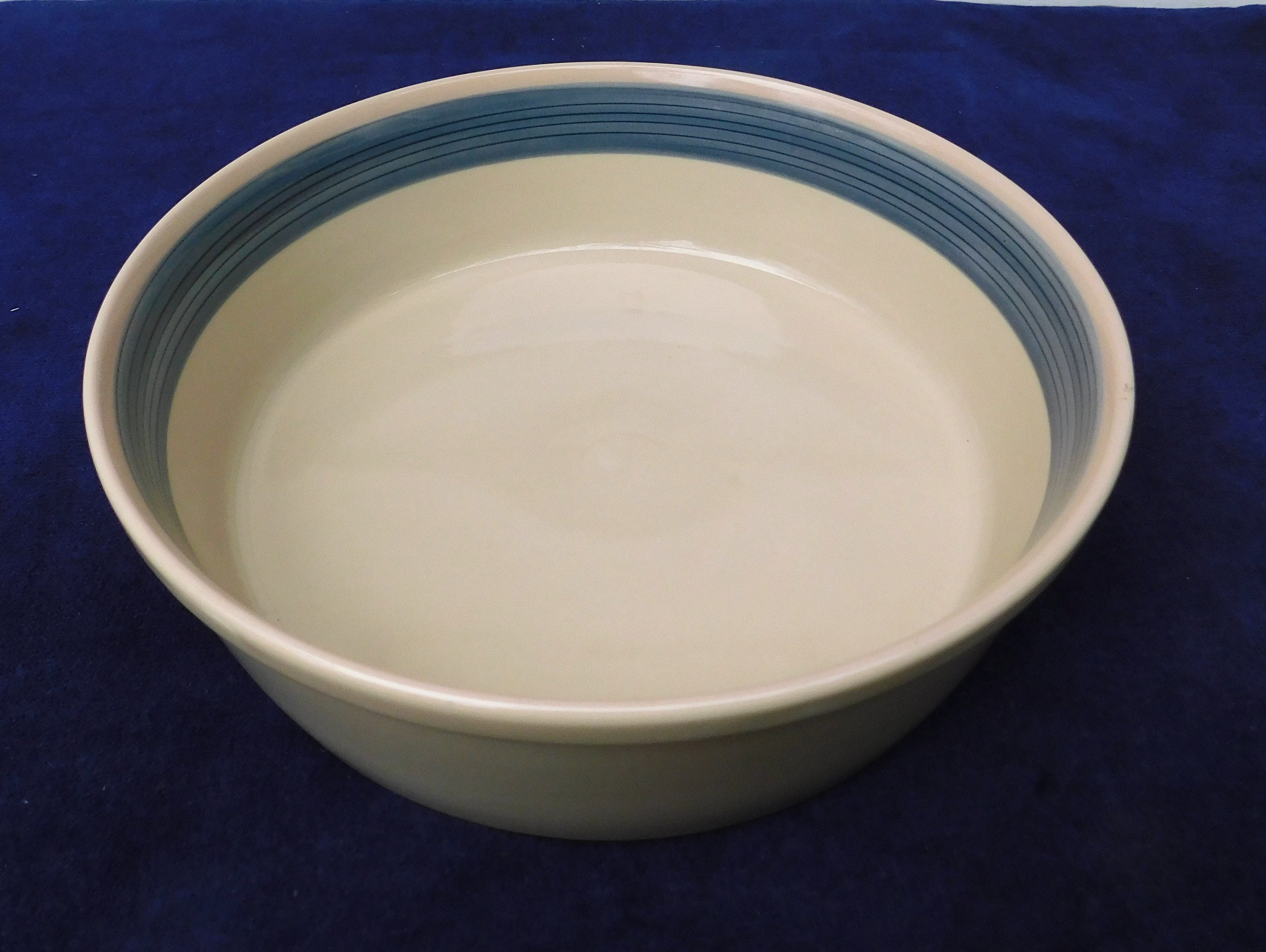 Mikasa BLUE THUNDER P3005 Round Serving Bowl 9 Etsy