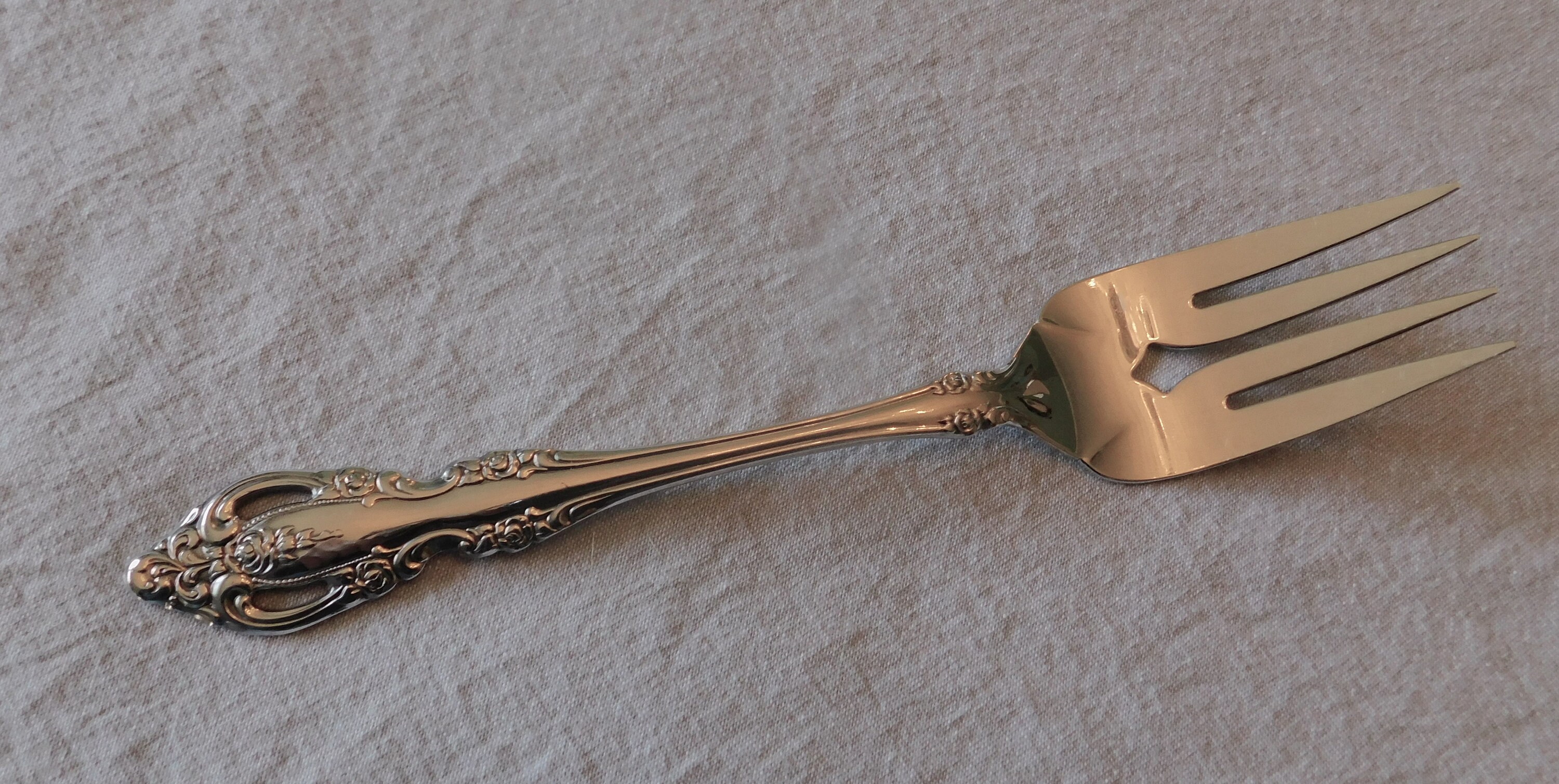 Oneida Stainless BRAHMS Cold Meat Fork 8 1/2 Etsy