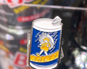 Salty Enamel Pin – Stay Spicy, Stay Salty