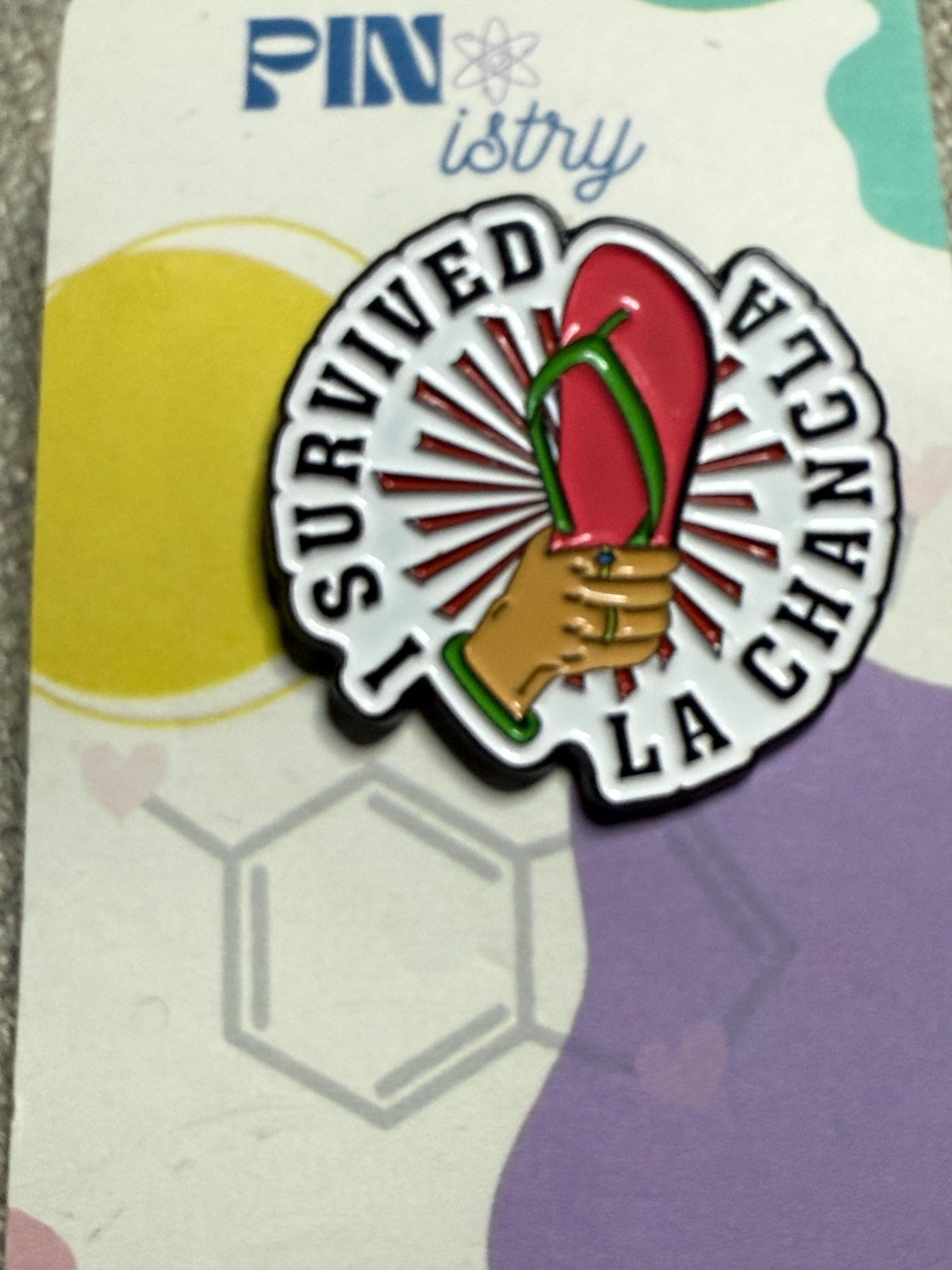 I Survived Enamel Pin - Etsy
