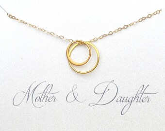 Mother Daughter Necklace Gift for Mom 