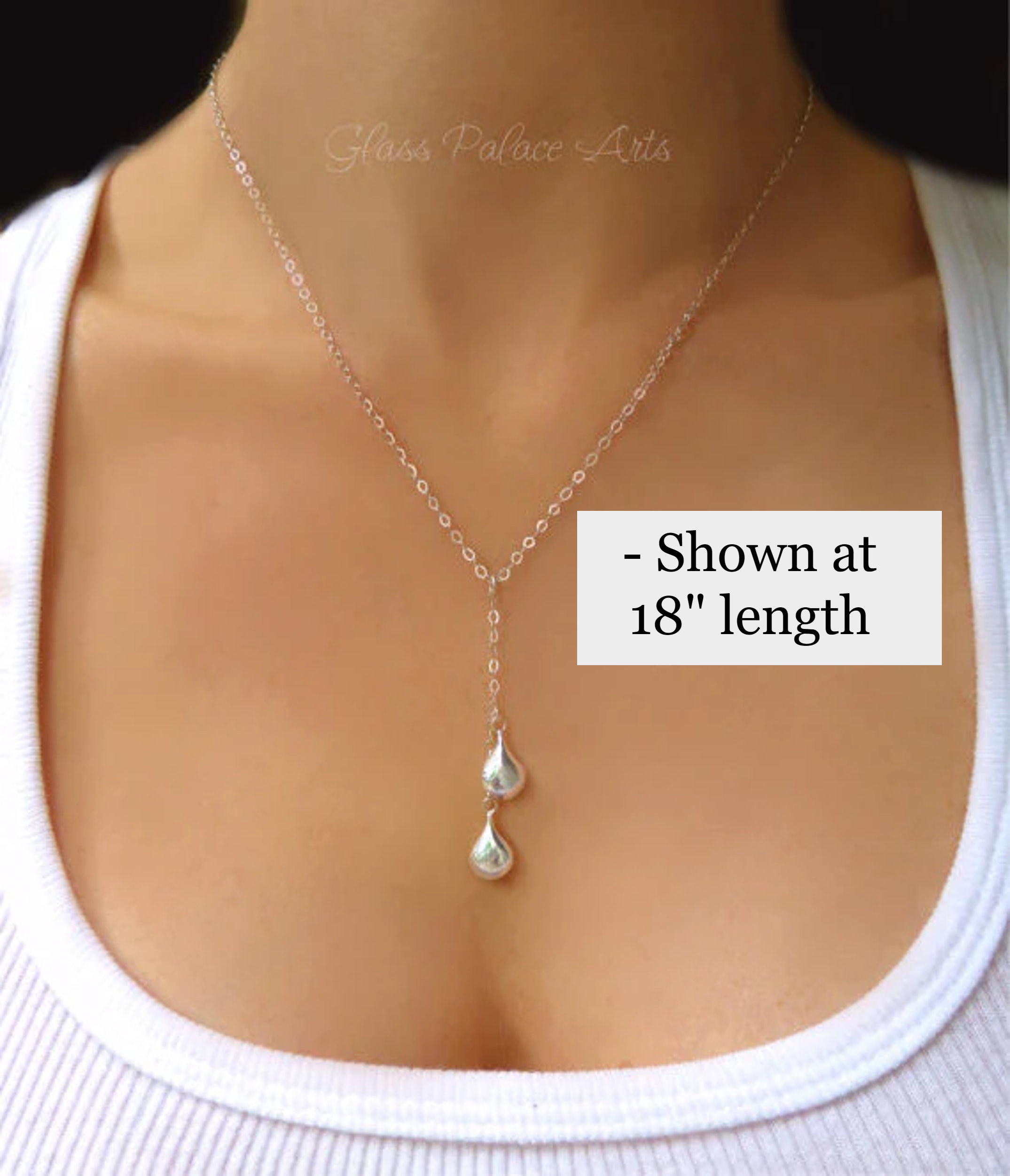 Droplet necklace | Soierie Online Store