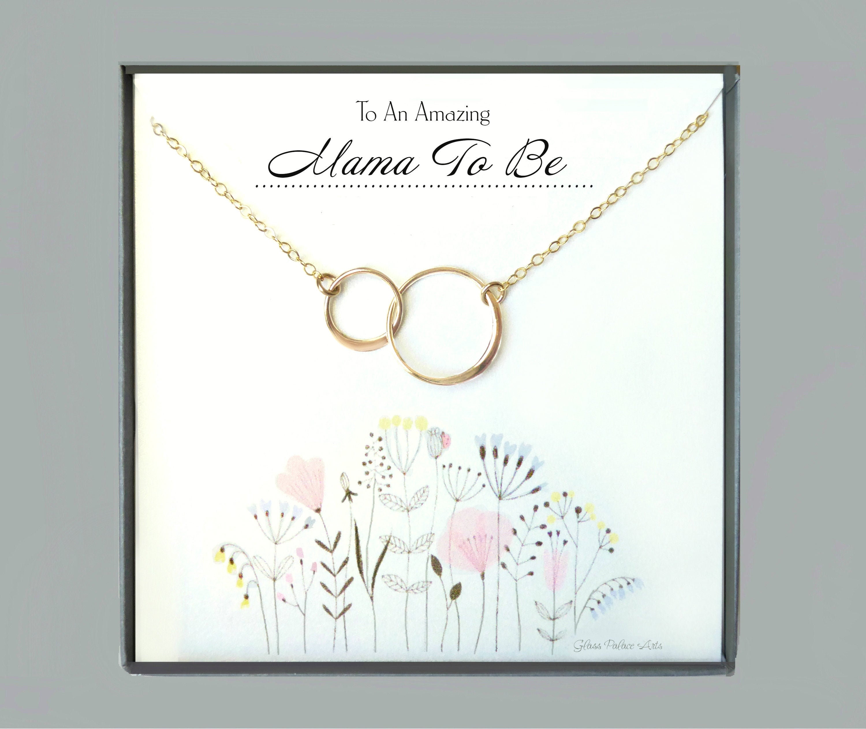 Mama to Be Necklace Gift Expecting Mom 