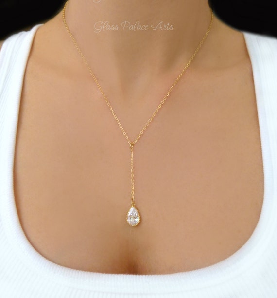 Bridal Jewelry GOLD FILLED  Bridal Pearl And Crystal Necklace,Bridesmaid Necklace Wired Pearl Crystal Necklace, Sieraden Kettingen Kralenkettingen Pearl Crystal Necklace 