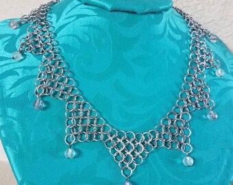 Elven Inspired Chainmail Necklace