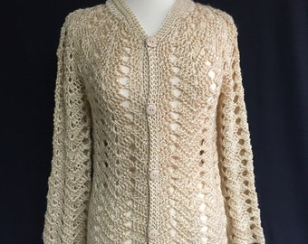 Creme Cardigan