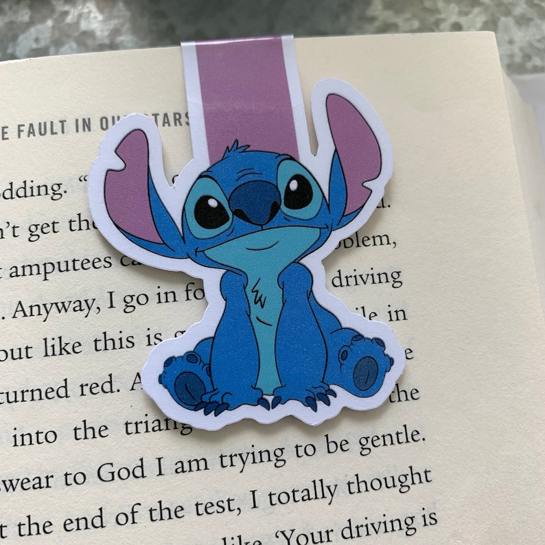 Stitch Bookmark Bookmark Planner Reading Accessory Etsy