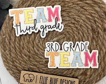 VARSITY Collection | Teacher Sticker, Laptop, Water Bottle, Stocking stuffer, Christmas gift, Kindle Sticker. Ereader Sticker