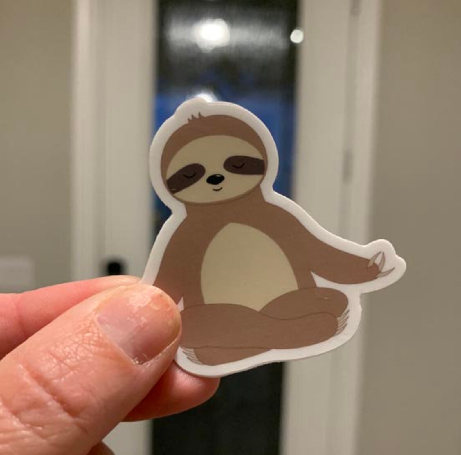Sloth Sticker Vinyl Stickers Laptop Decal Sloth Gift Gift - Etsy