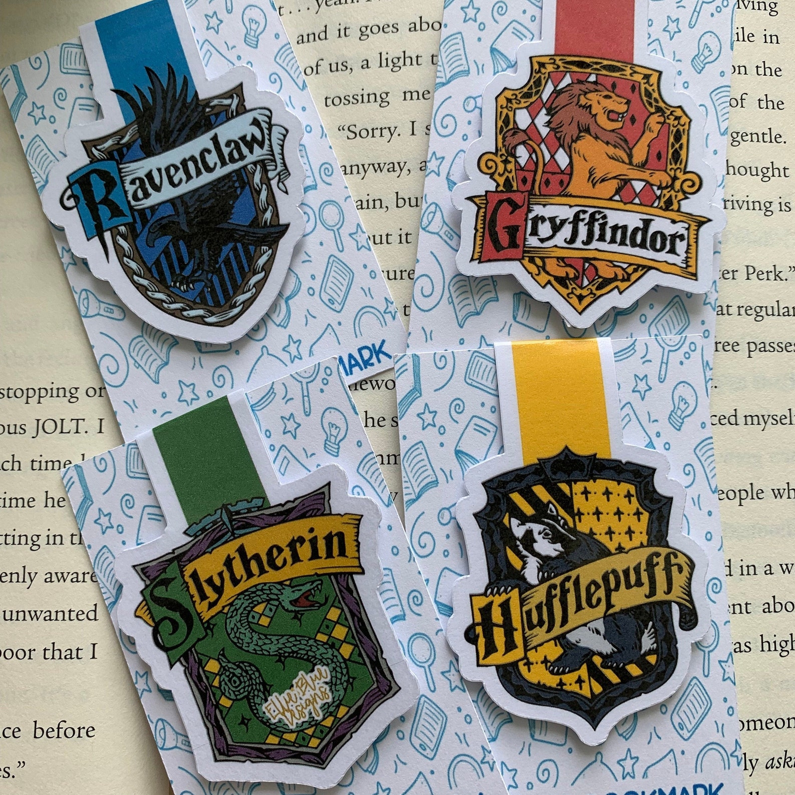 Ravenclaw Bookmark Magnetic Bookmark Planner Reading | Etsy