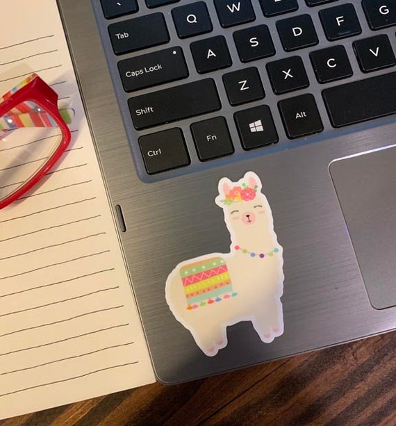 Llama Sticker,  Vinyl Sticker,  Laptop Sticker,  Water Bottle Sticker,  Vinyl Decal,  Journal Sticker, Christmas gift, Ereader Sticker