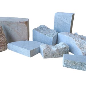 15 libbre di blocchi di pietra ollare assortiti