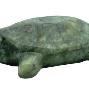 Soapstone carving turtle