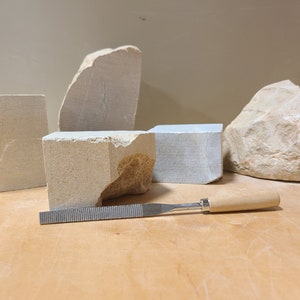 Soapstone Blocks 15lbs with File
