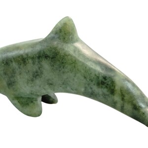 Soapstone carving orca