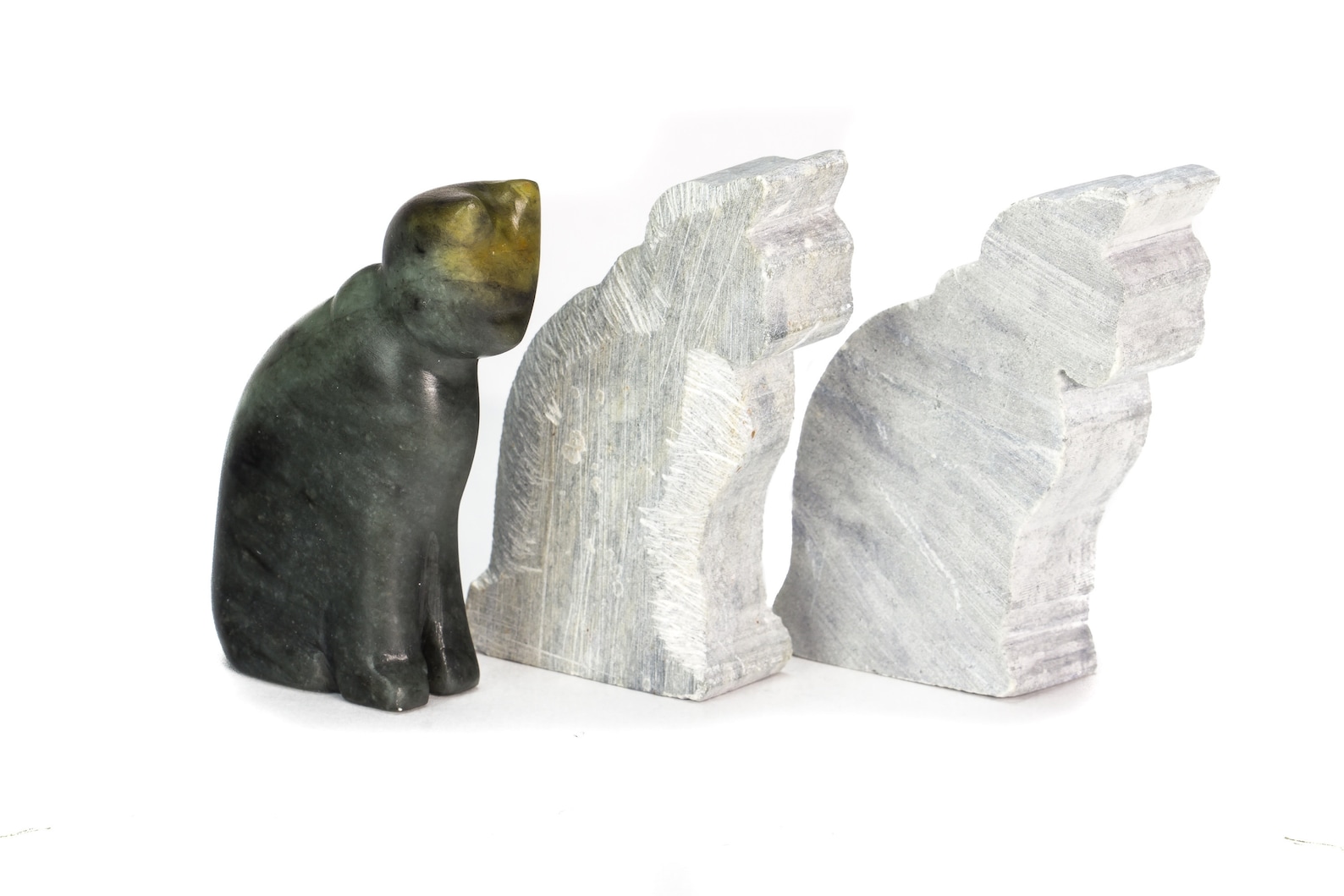 Cat Soapstone Carving and Whittlingdiy Arts and Craft Kit. Etsy