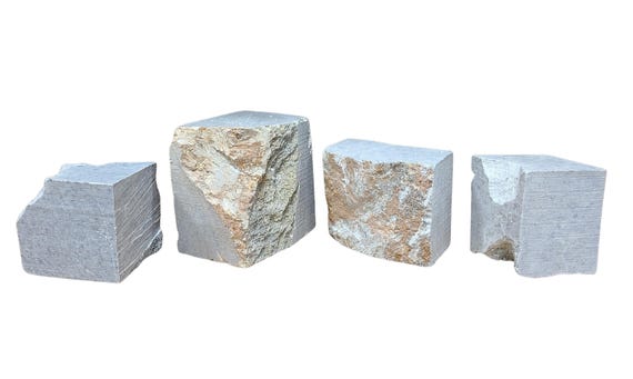 Assorted Soapstone Carving Blocks (5lbs)  – Brazilian Soft Stone for Sculpting, Whittling