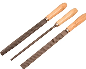 3 Piece 8" Rasp Set for Stone Carving