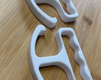Porta bolsas de supermercado (juego de 2) - Agarre cómodo y resistente