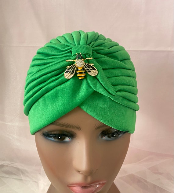 1 Pezzo Sciarpa Di Moda A Due Toni In Satin Turbante - Foto 2