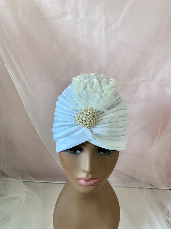 マリホジャ　Check Silk Turban Hat マリホジャ Check Silk Turban Hat - メルカリ