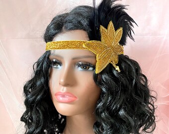 Il Grande Gatsby, Copricapo Flapper Anni '20, Copricapo Da - Foto 8