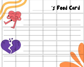 Isopod Food Card