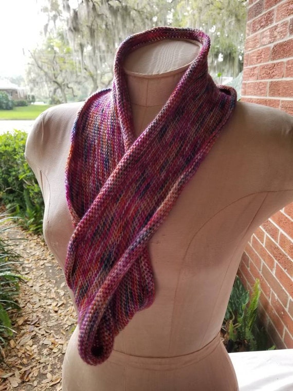 Palma de Bufanda Doble Lazo Boho - Etsy España