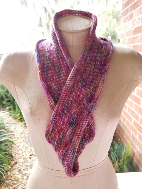 Palma de Bufanda Doble Lazo Boho - Etsy España