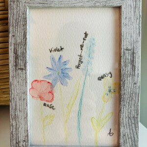 watercolor flowers