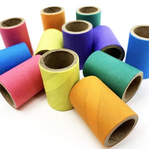 Bonka Bird Toys 2108 – 12 Stück Bunte Schlauchbagels Als Fußspielzeug Für Vögel, 2,5 Cm Durchmesser