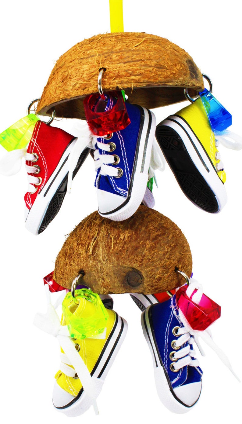 1782 Duo Coco Sneaker Bird Toy