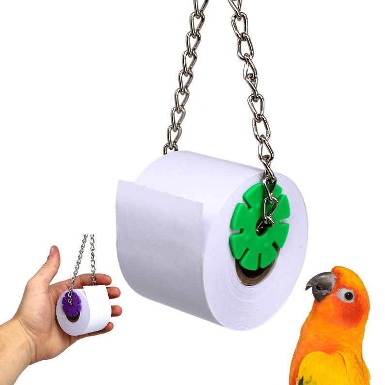 Bonka Bird Toys 2310 Mini Shred Roller Jouet pour oiseaux de petite et moyenne taille image 1