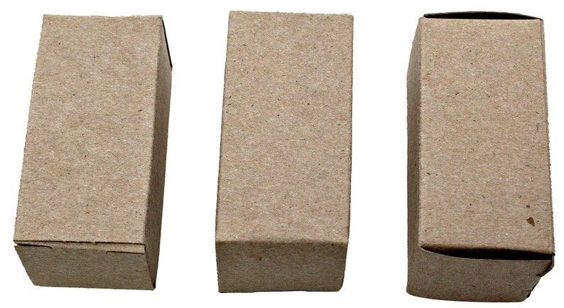 3424 Pk3 3-Inch Cardboard Box Foot Talon Craft Part Bird Toys