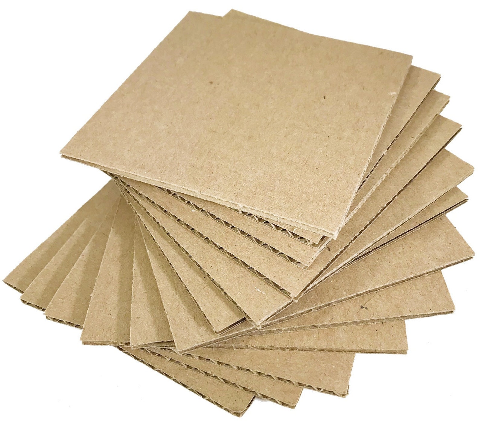 3108 pk12 4 inch Cardboard Squares | Etsy