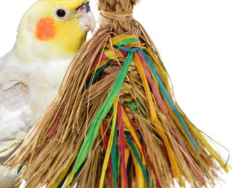 51207 Medium Preener Bird Toy Cage Toys Cages Foraging Chew Shred Parrot Conure