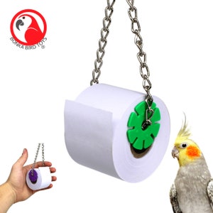 Bonka Bird Toys 2310 Mini Shred Roller Jouet pour oiseaux de petite et moyenne taille image 3