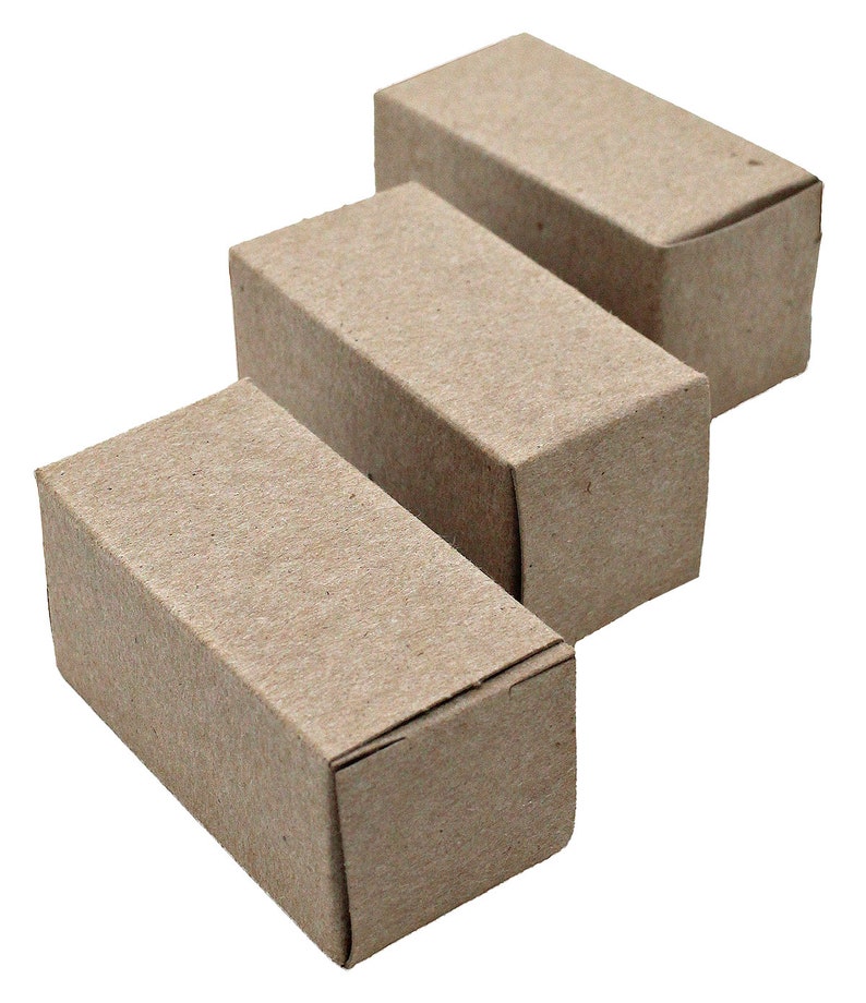 3424 Pk3 3-Inch Cardboard Box Foot Talon Craft Part Bird Toys