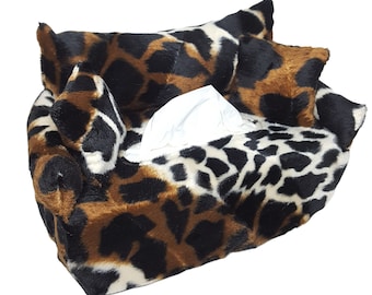 Tissue sofa - Giraffe - Cover for facial tissue box